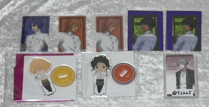 交換/譲渡】うたプリ スイパラ 新宿 譲) 缶バッジ 音也6,真斗6,那月6