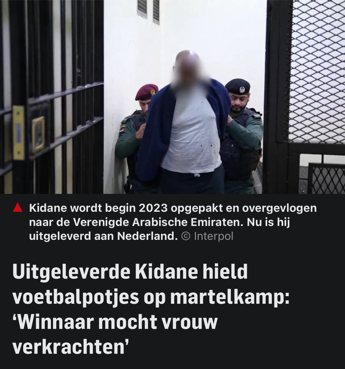 Rob_Roos's tweet image. 🚨 LEES DIT AD ARTIKEL. EN LAAT HET ECHT BINNENKOMEN

Wat hier wordt beschreven laat zien dat het zogenoemde ‘humane’ open-grenzenbeleid geen abstract moreel ideaal is, maar een systeem met zeer concrete en gruwelijke gevolgen.

Jarenlang is elke kritiek op dit beleid weggezet…