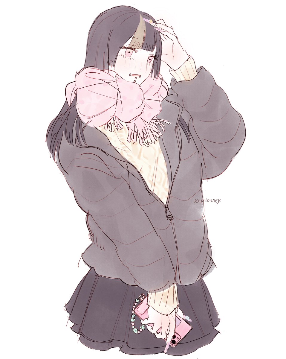 it’s so cold i can only think about drawing people in warm clothes #kirarahoshi #jjk