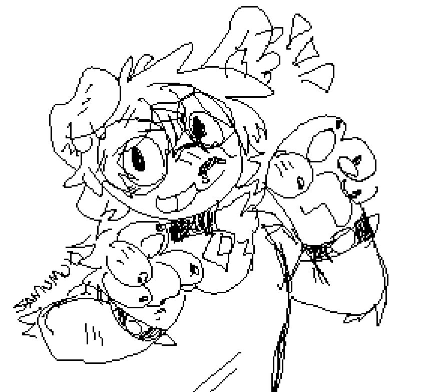 Samumuh_'s tweet image. i tried ms paint #furryart