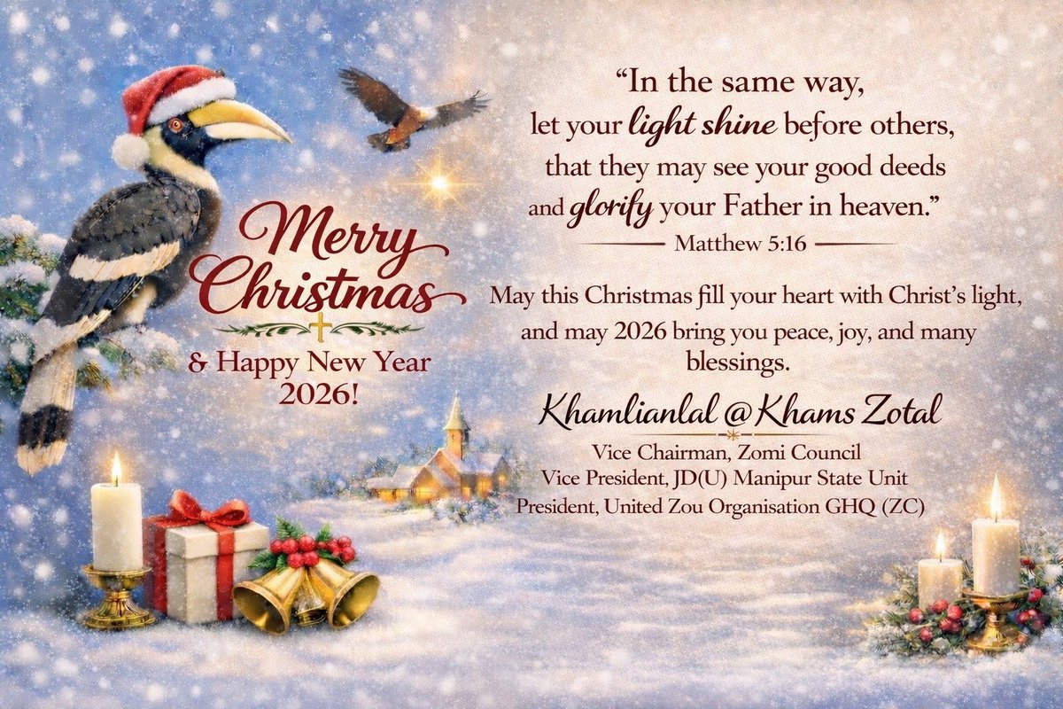 Merry Christmas &amp; Happy New Year!

May this season bring peace to every home, healing to every heart, and hope to every future. Let us walk into the New Year with kindness, courage, and unity. 🤍🎄🎁❄️

#MerryChristmas #ChristmasEve #Christmas2025xPERSES
