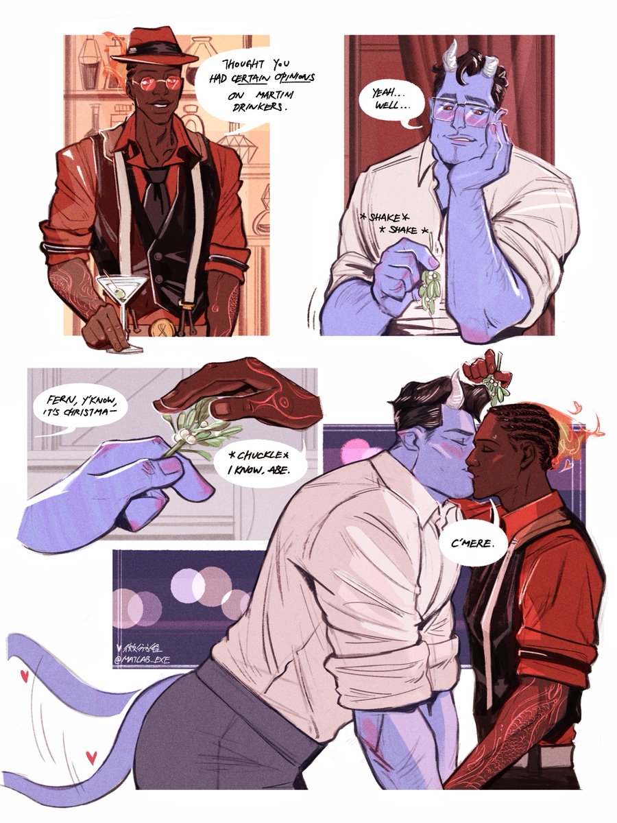 matlab_exe's tweet image. ヤドリギの下でキスしよう ʕᴗᴥᴗʔ
#deadlockfanart