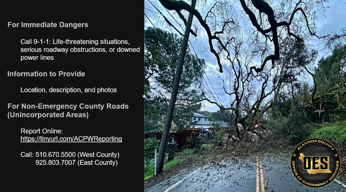 Alameda County Office of Emergency Services tweet media