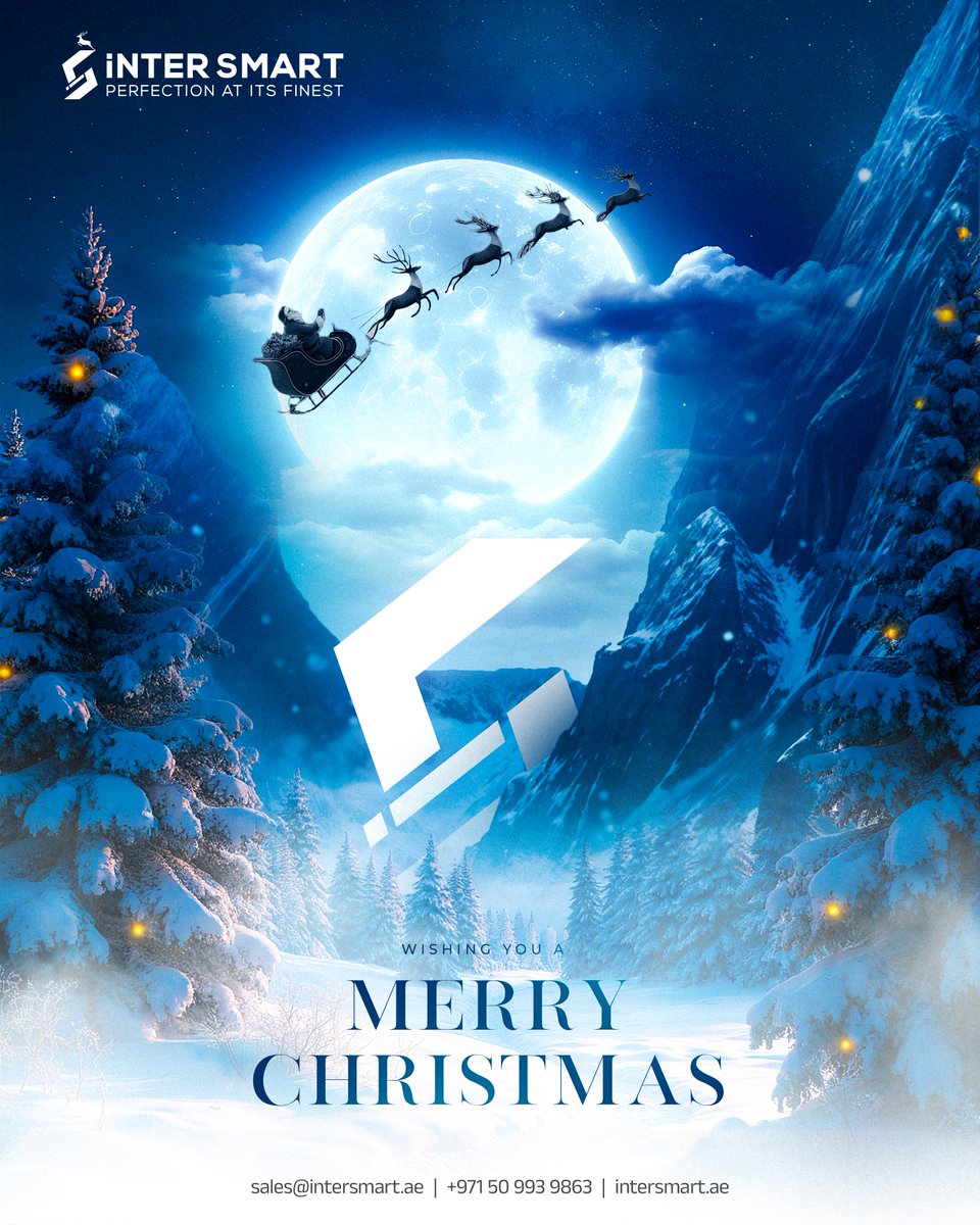 Warm Christmas wishes to everyone.
May the joy of the season fill every heart with love, hope, and meaningful moments to cherish.
.
.
.
#merrychristmas #merrychristmas2025 #festivevibes #celebration #intersmart