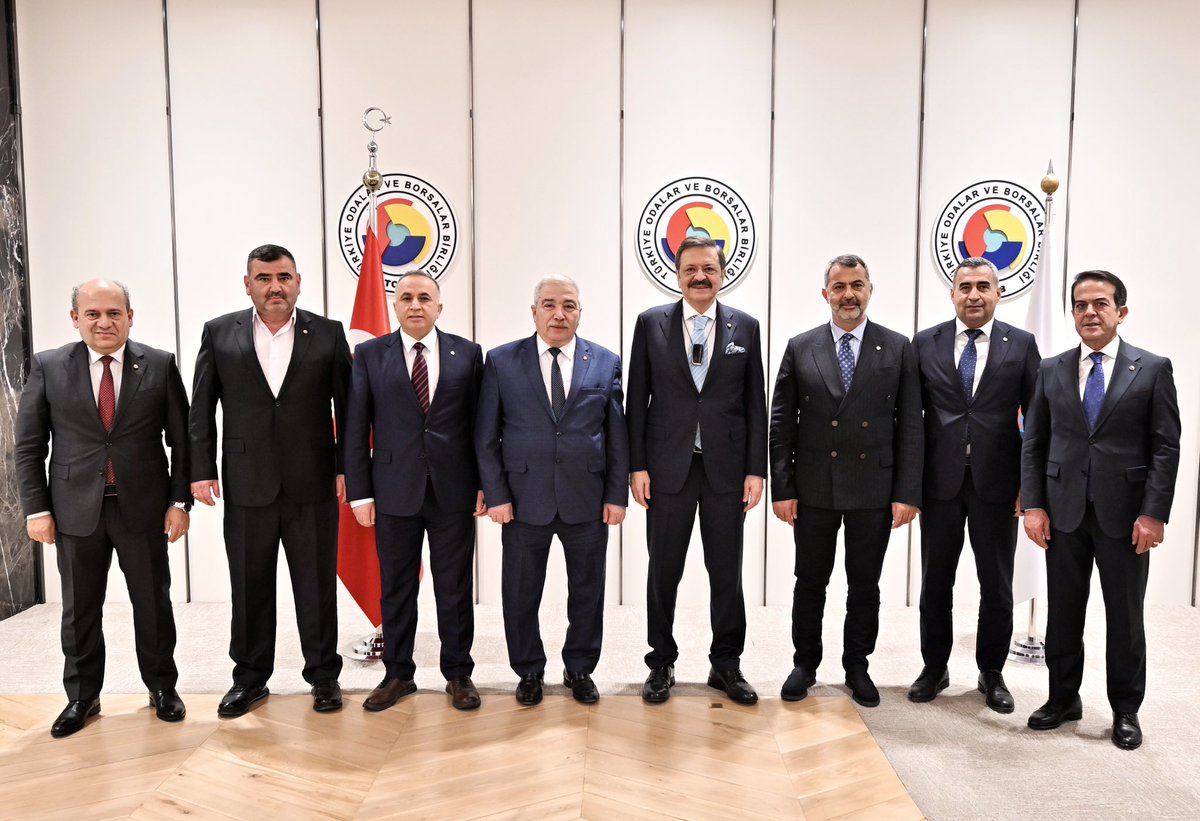 TOBB İklim Değişikliği ve Çevre Kurulu Başkanı Fahri Özen ve Kurul Üyelerini Birliğimizde ağırladık. Nazik ziyaretleri için teşekkür ederim.