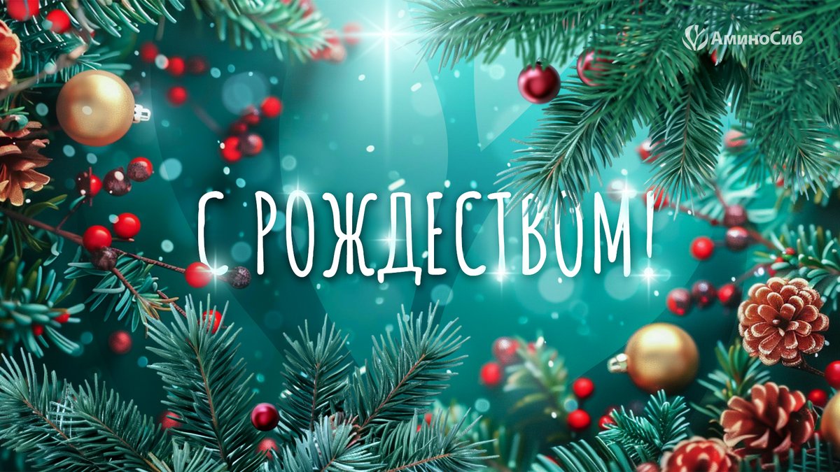 AminoSib's tweet photo. 🎄 ✨АО «Аминосиб» поздравляет всех со Светлым Праздником Рождества!

#Рождество #Аминосиб https://t.co/cXVTIF9ykG
