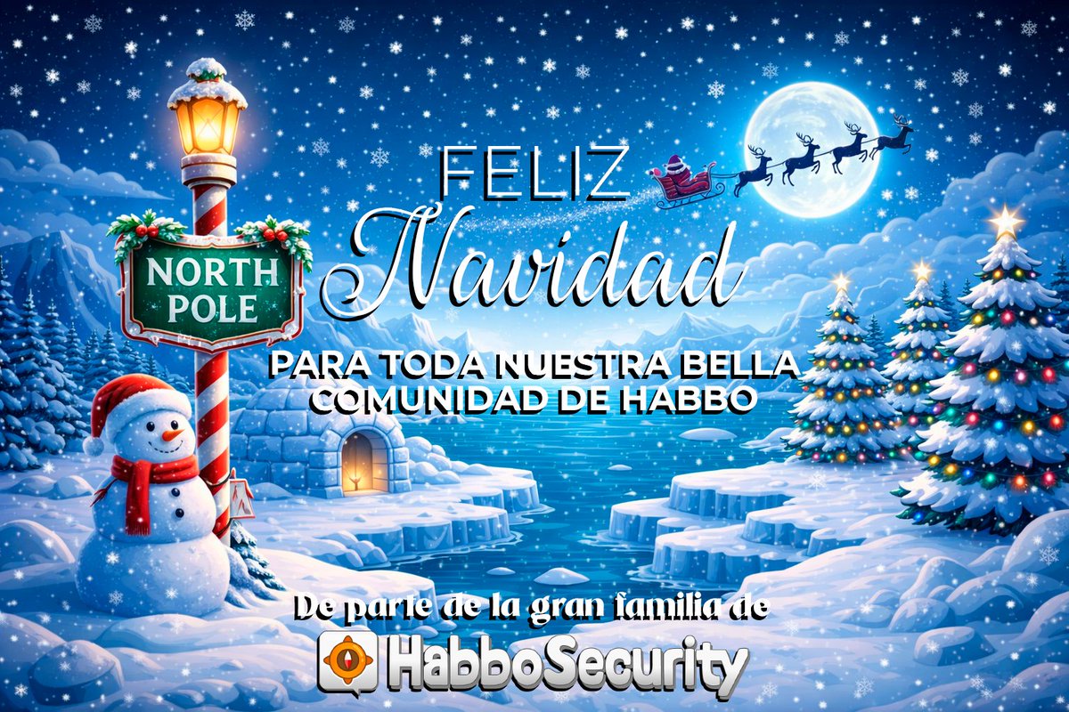 💫 ¡Feliz Navidad a toda la comunidad de <a href="/Habbo/">Habbo</a>! ✨ Desde HabboSecurity queremos desearles unas fiestas llenas de ilusión, momentos especiales y mucha diversión dentro y fuera del hotel 🎄❄️ Gracias por formar parte de esta gran familia que día a día sigue creciendo, compartiendo