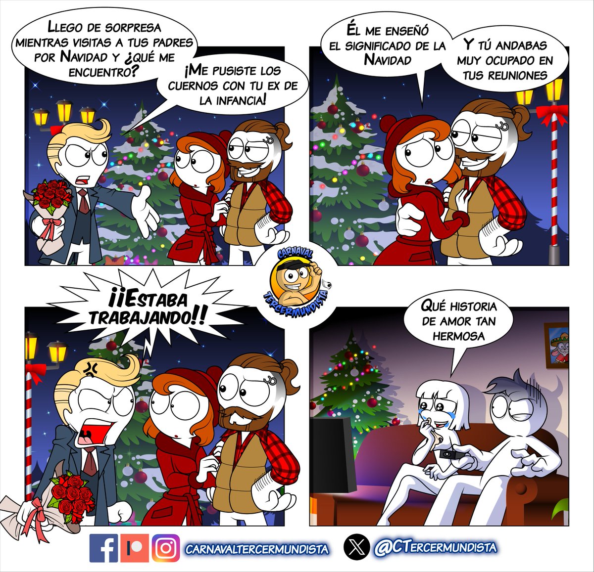 CTercermundista's tweet image. Películas de Navidad para mujeres ser como...