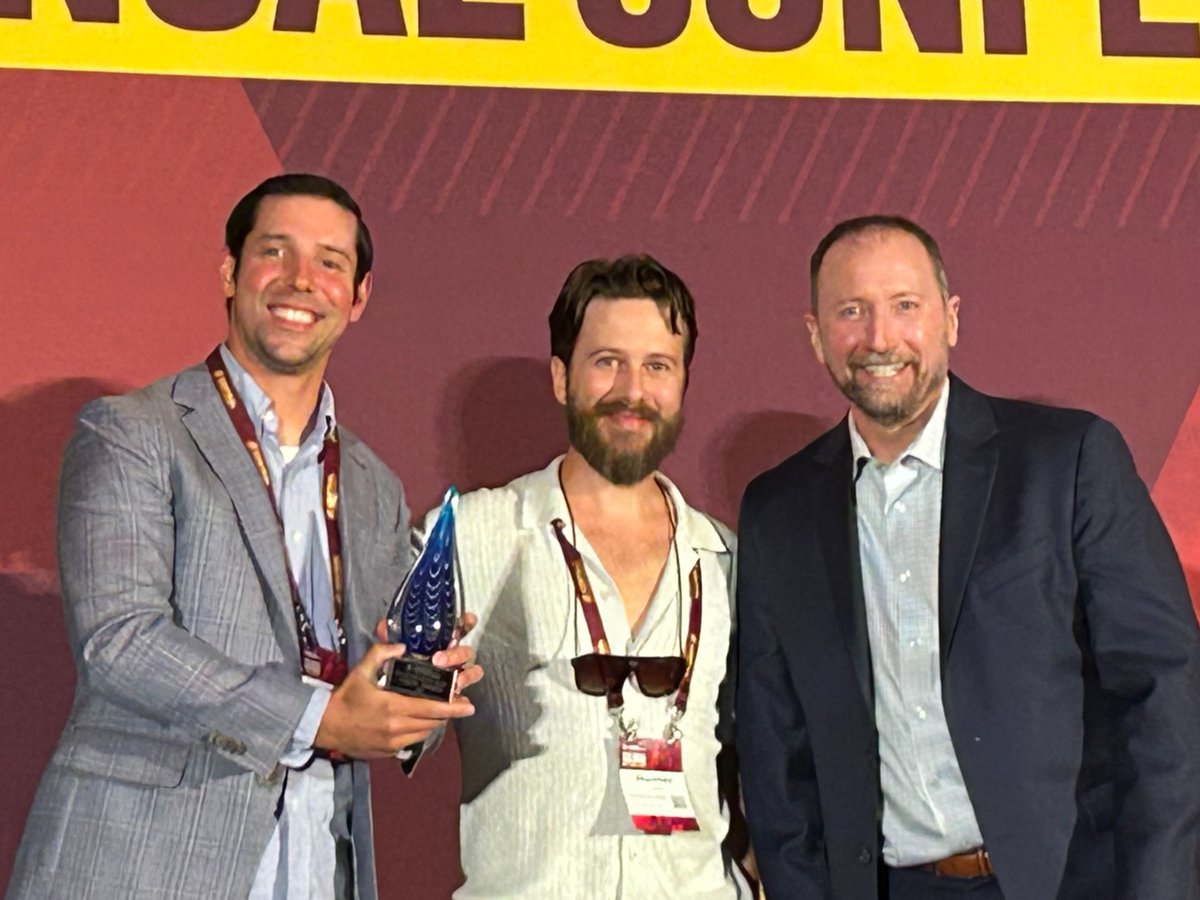 CMUCharters's tweet image. Highlighting a standout moment from 2025 is #CMUCharters #PartnerSchool West Michigan Academy of Environmental Science being honored with this year’s Innovation and Vision Award at our Annual Conference!