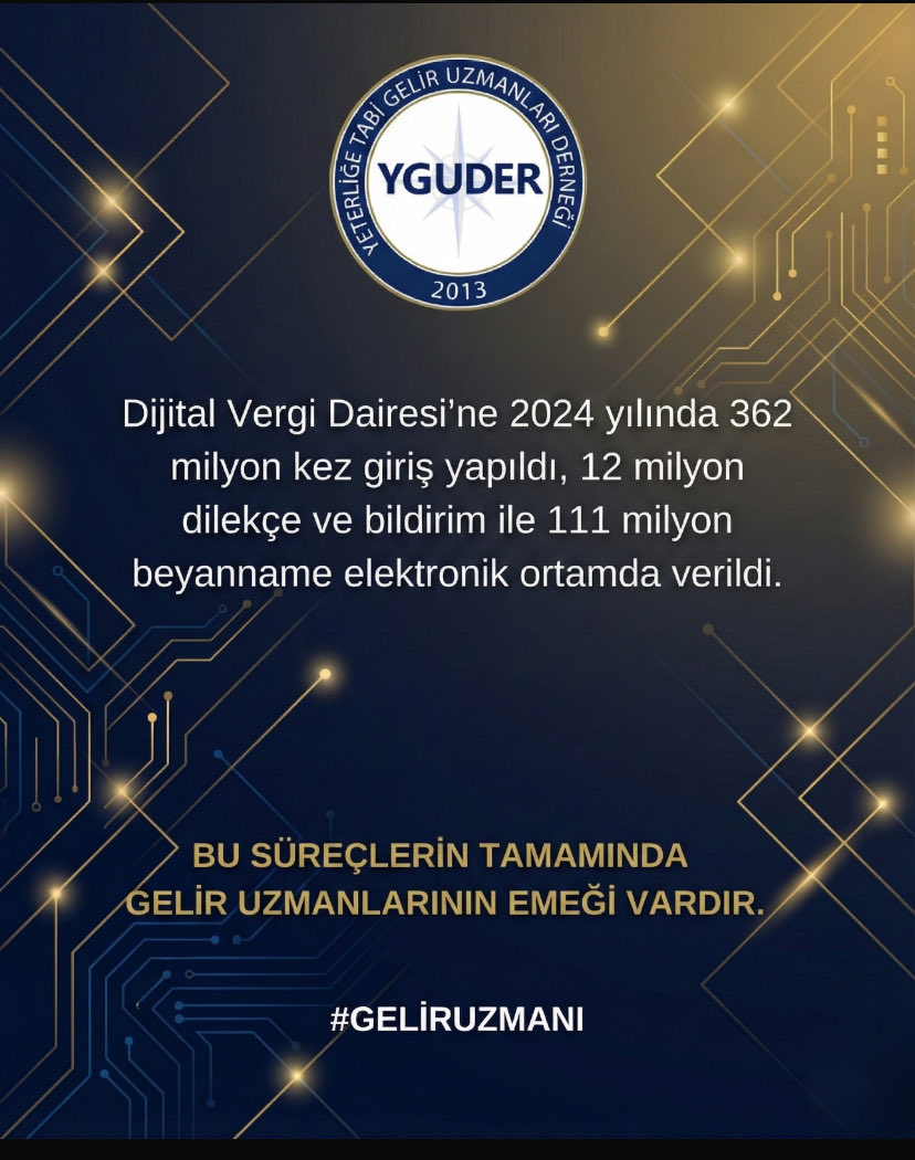Sadece dijital ortamda verilen 12 milyon dilekçe ve fiziki ortamda alınan daha fazlası #GELİRUZMANI ları tarafından işleme alındı ve sonuçlandırıldı.