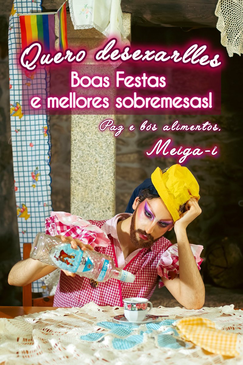 Felices Tetas! ✨
Deséxolles unhas festas en paz e bós alimentos! 💌