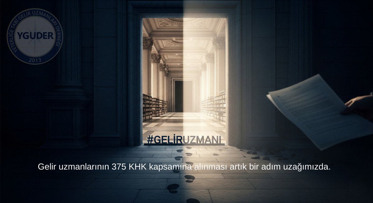 Gelir Uzmanları 375 sayılı KHK kapsamına dahil edilmelidir
#GELİRUZMANI