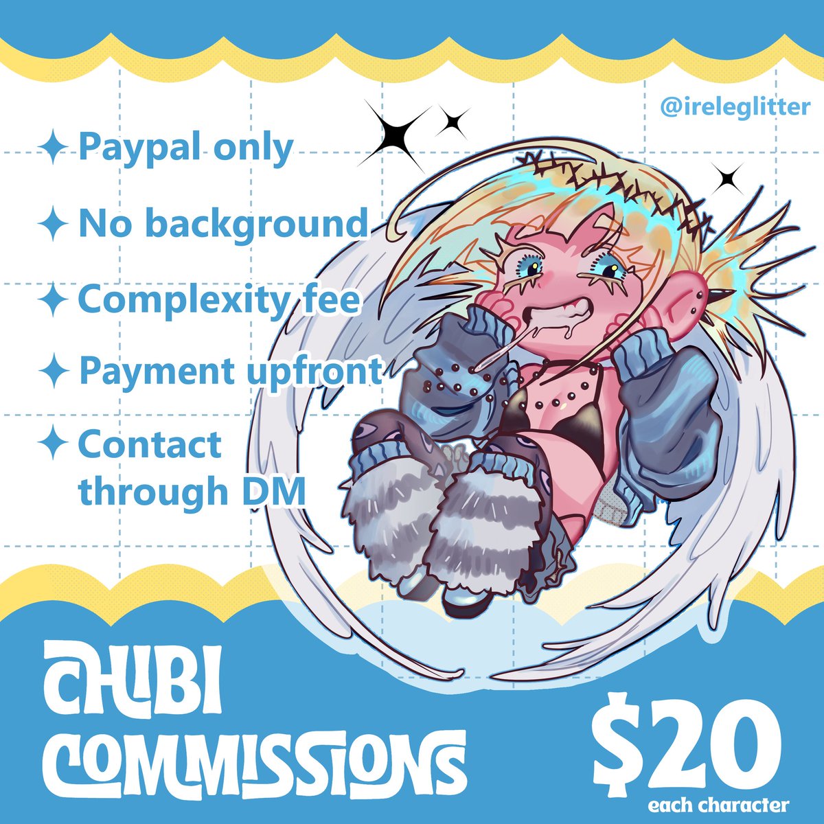 🌼COMMS OPEN!🌼
#Commission #commissionsopen