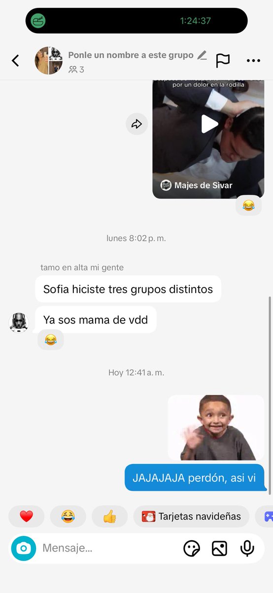 sofiaagui8's tweet photo. JAJAJA yo haciendo cosas de mamá https://t.co/B28I73Ahpr