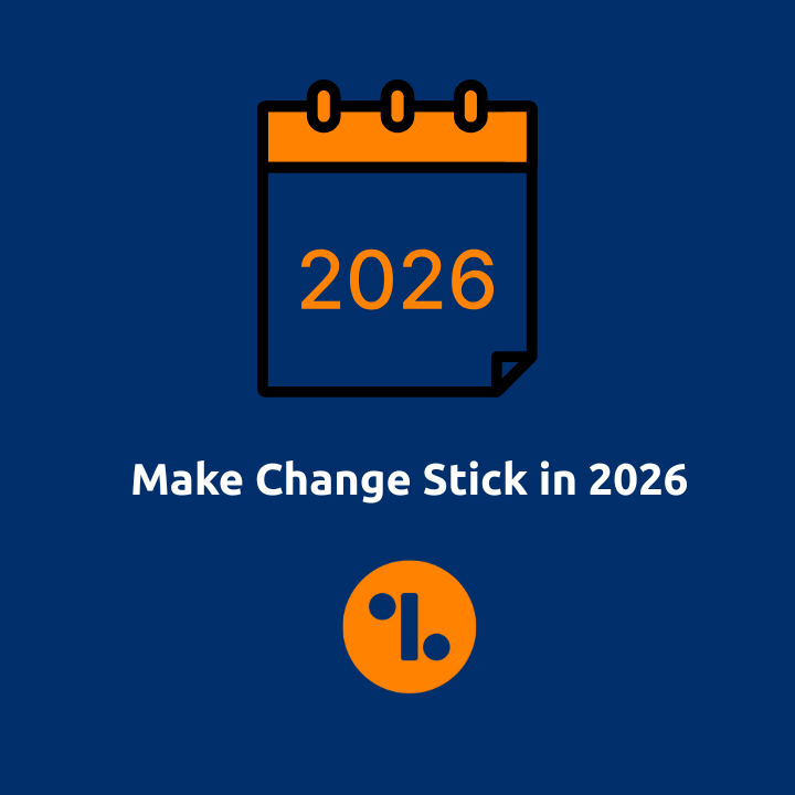 Levvel_Inc's tweet photo. Dec 31st check-in: What changed in 2025 that actually stuck, and what quietly slid back to “the old way”?
For 2026 goals, don’t just plan the work, plan adoption. Leaders aligned, teams supported, adoption measured. #ChangeManagement https://t.co/DoKKIRtIa1