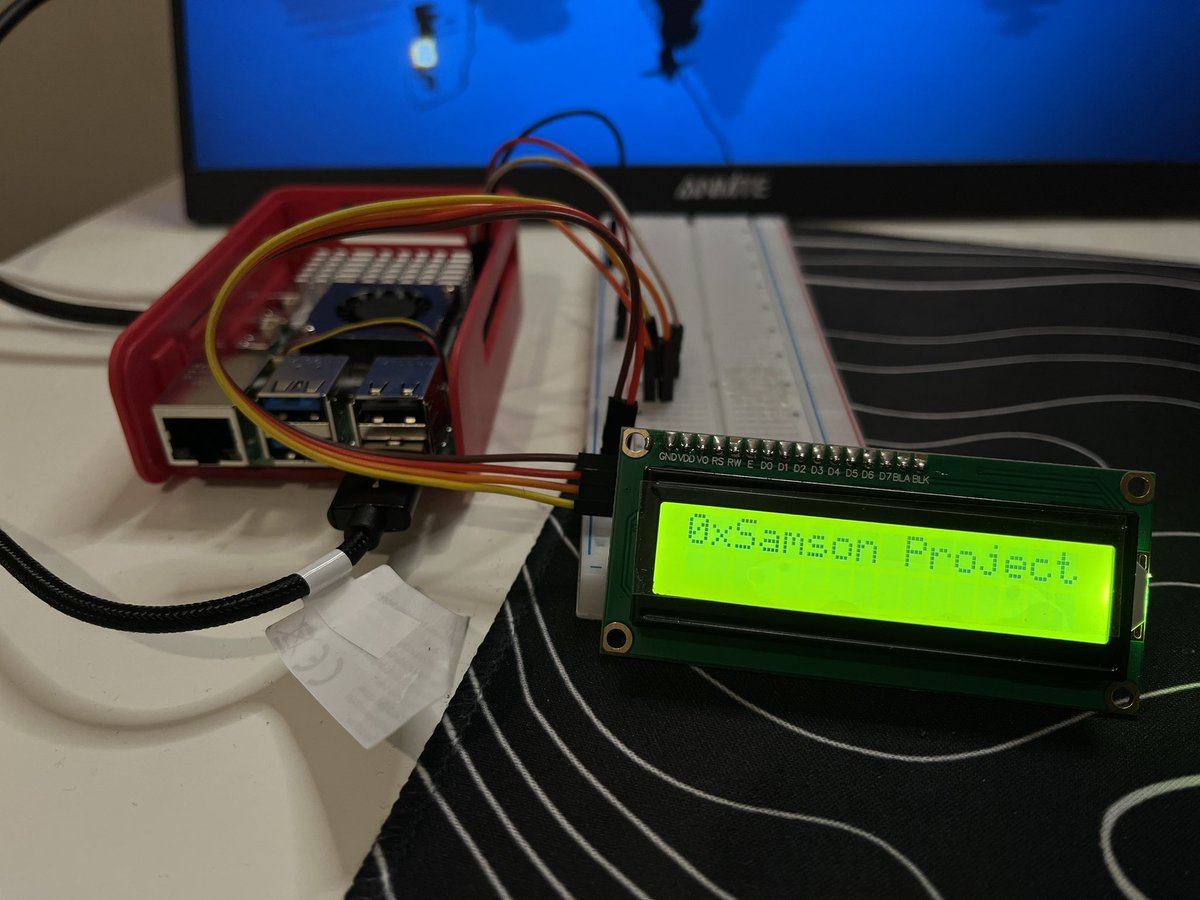 mbahScript's tweet photo. Experimenting with Raspberry Pi 5! 🌟

I²C LCD display
SSH from phone &amp; PC
Remote desktop via Pi Connect

#RaspberryPi #IoT #EmbeddedSystems #TechDemo #CodingFromAnywhere https://t.co/XUOrgxFwCN