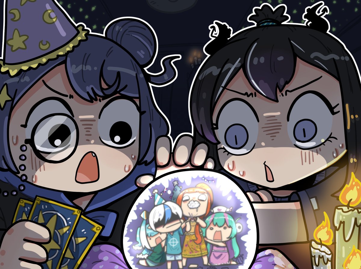 คู่หูดูดวง 
ถ้าเป็นเรื่องดีอาจมีเคลื่อนคลาด แต่ถ้าเรื่องความพินาศแม่นยำ 100%
#DebirunArt
#XonebuArt