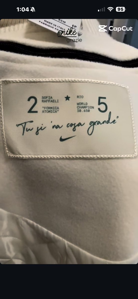 Necesito que pongan a la venta esa chaqueta
