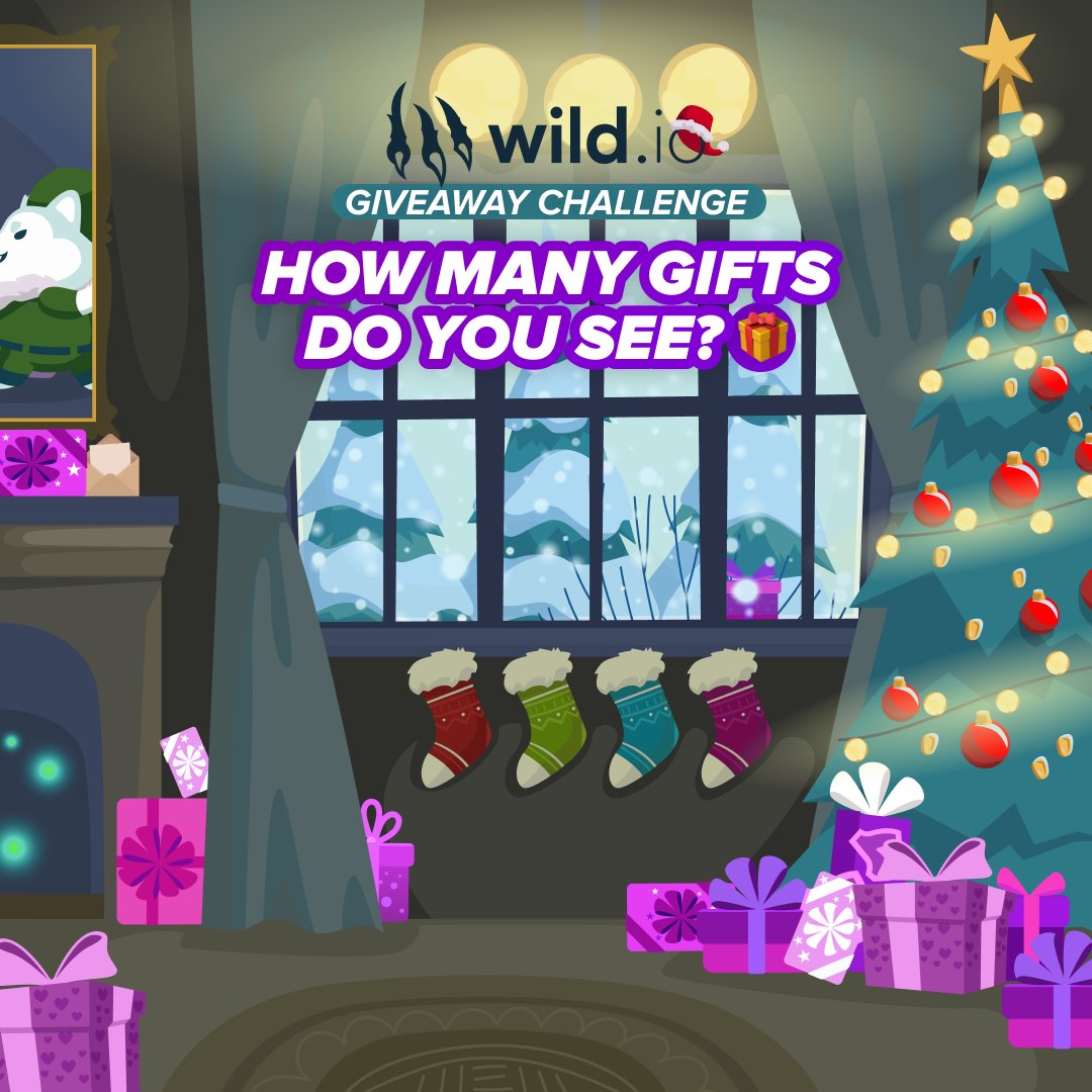 wild_io's tweet photo. 🎄 X-Mas Challenge Time 🎁

How many gifts can you spot in the image? 👀
💬 Reply + 🔄 Repost for a chance to win 50 Free Spins

💡 Winner picked Friday, December 26 at 14:00 UTC
🔒 Eligibility: Minimum 1 deposit in the last 30 days