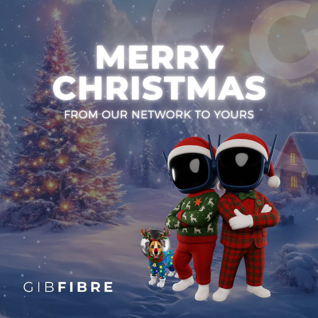 🎄✨ Merry Christmas from all of us at Gibfibre! We’re grateful for your continued support and trust throughout the year. May your holidays be filled with joy, love, and connection. 🌟
#MerryChristmas #Gibfibre #FestiveWishes