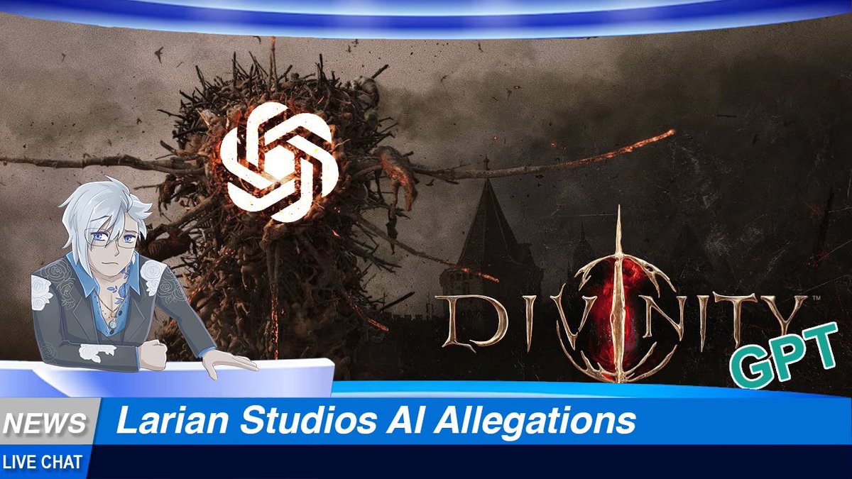 EvermoreRadio's tweet image. Larian said one word and the internet lost its mind: AI.

Did Larian actually use AI in Divinity… or did Twitter read one bullet point wrong?

I broke it all down 👇
🎥 youtu.be/G0w6PvZzYjY
