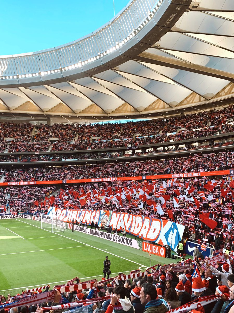 ¡La Peña Atlética Serranía de Cuenca desea a todos los atléticos una Feliz Navidad!♥️🤍♥️