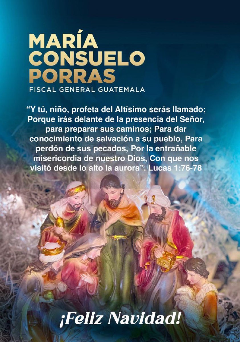 María Consuelo Porras tweet media