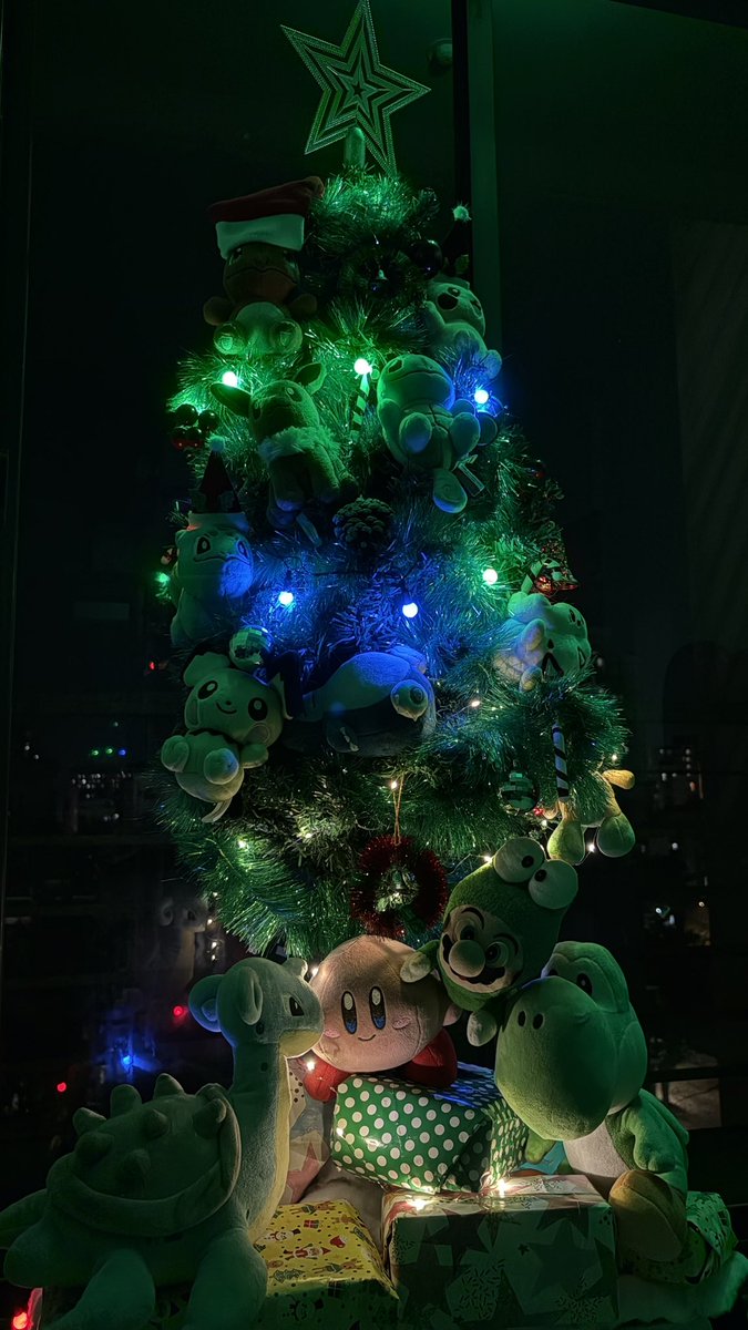 nish7x's tweet photo. Christmas is basically one of my personalities atp. Season’s greetings! ⛄️💚✨ https://t.co/AZgzPZIEvB