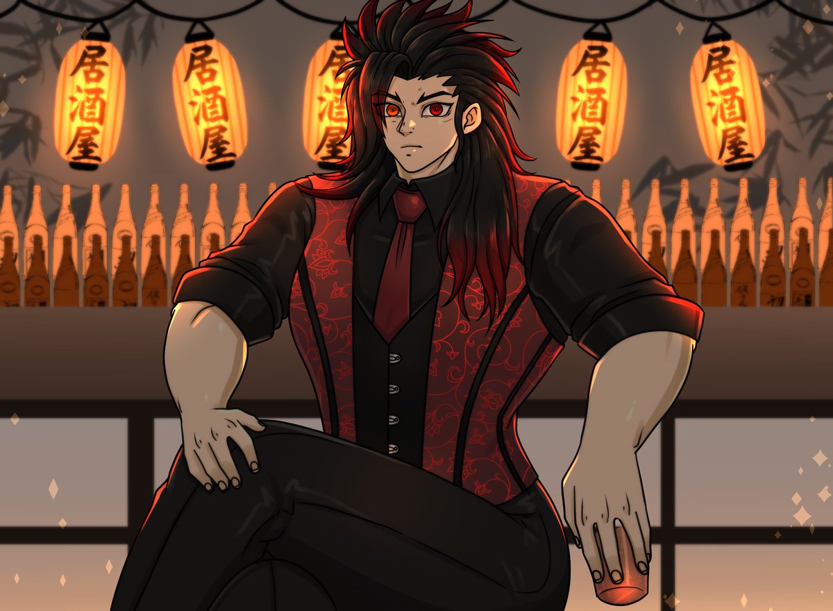 Dragon_Hashira_'s tweet photo. Yes he does occasionally go out for a drink..

What of it? https://t.co/QbuP39NYTM