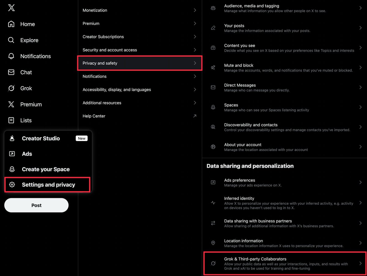 RosariaCross's tweet image. จากกรณีทวิตเอา เไ อีดิทรูปได้ตอนนี้ ตอนนี้คงทำได้แค่เอา ✅ ในหน้าเซ็ทติ้ง เไ กับ 3rd party ออกให้หมด ไม่รู้วิธีนี้จะพอช่วยได้ไหมแต่ยังดีกว่าไม่ทำอะไรเลย