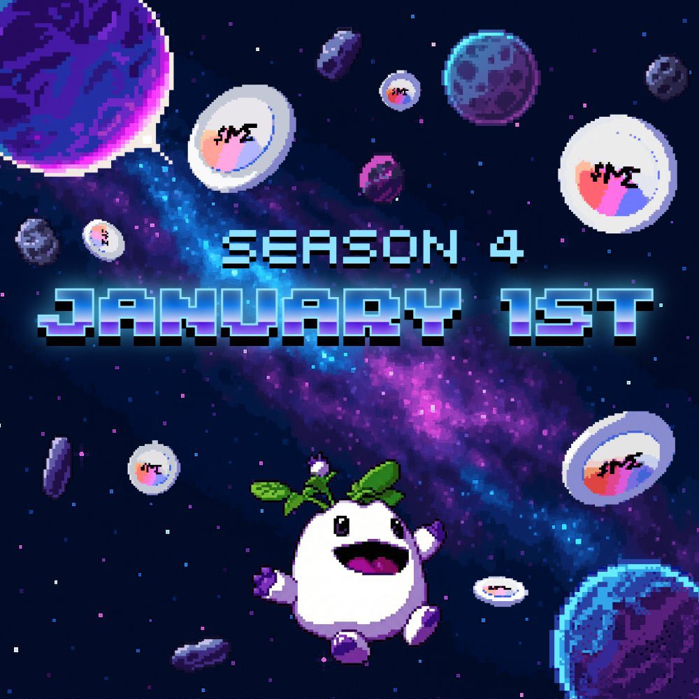 Prepárense. La Temporada 4 está llegando.

▪️ Nuestra temporada más corta hasta ahora  
▪️ Última oportunidad de hacerse con un buen saco de $ME para el futuro revenue del protocolo en USDC staking  
▪️ La temporada “tradicional” final antes de que cambiemos todo el formato