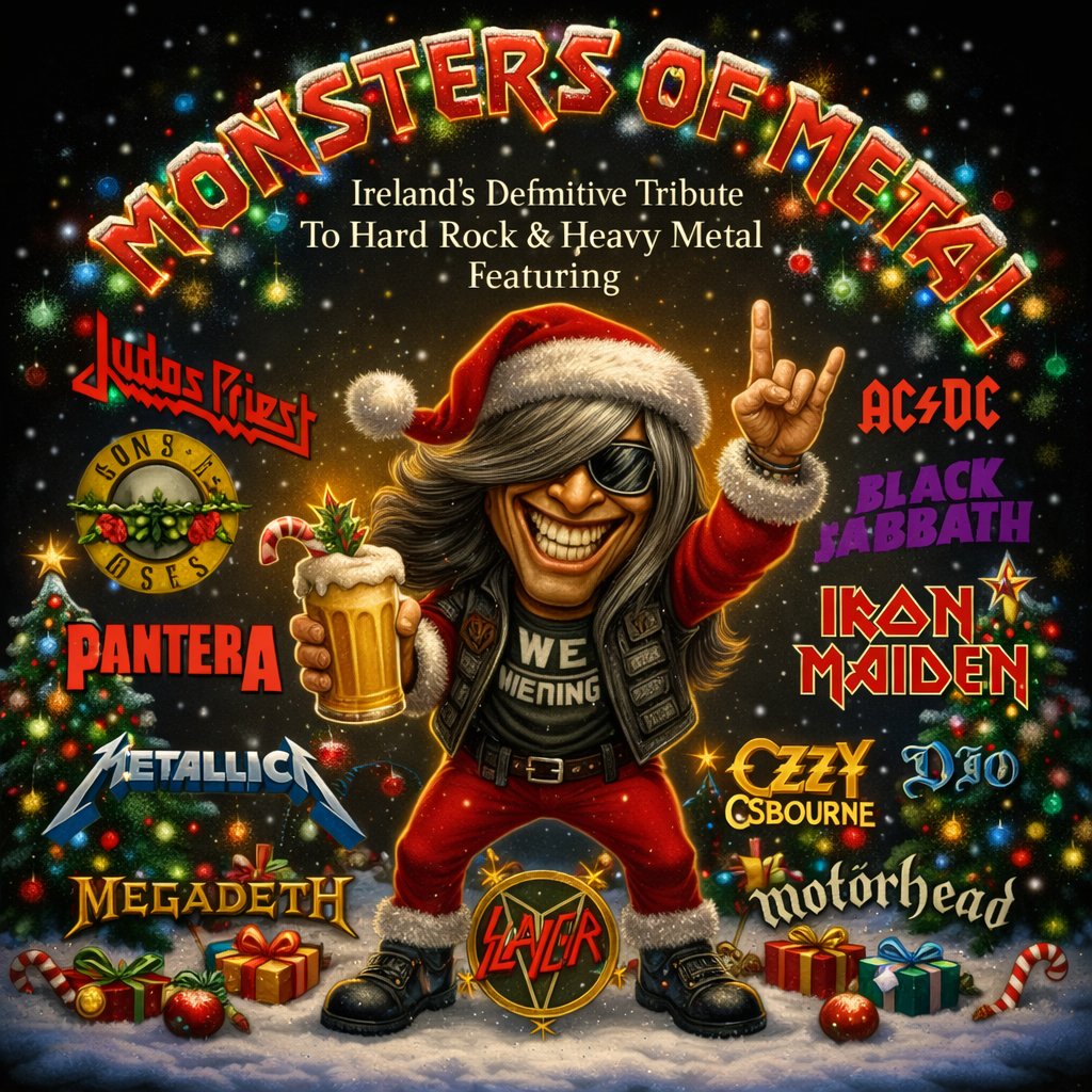 Seasons Greetings Metal Brothers and Sisters, wishing you all a happy and peaceful Christmas, see you all in 2026 🤘

#heavymetalireland #metalbrothersandsisters