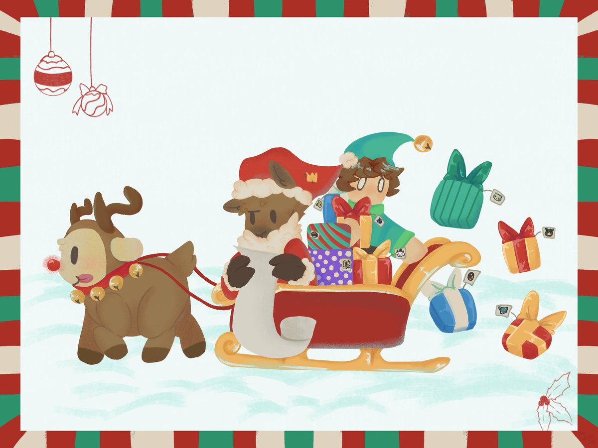 TheSpring248's tweet image. 🎁✨️
#Natalanfanart #aquinofanart #SoarinngART