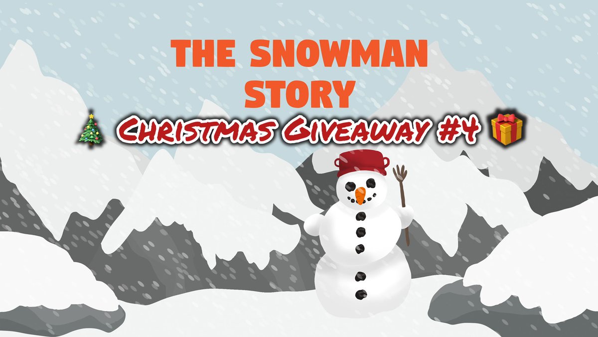 🎄 #Christmas Giveaway #4: #TheSnowmanStory 🎮

🎁 Prizes: 
🇪🇺 3x PS4 Keys
🇪🇺 3x PS5 Keys

✨ To Win:
❤️ Like
🔁 Repost
👤 Follow <a href="/marcelreise11/">Marci‘s Life</a> &amp; <a href="/Webnetic2/">Webnetic</a> 
💬 Comment with your Platform; Tag a Friend 

⏰ Ends: Tuesday (30.12.) – 20:00 CET
🍀 Good Luck!