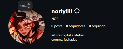 noriy ‼️ comms fechadas tweet media