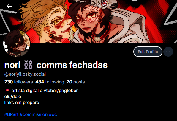 noriy ‼️ comms fechadas tweet media