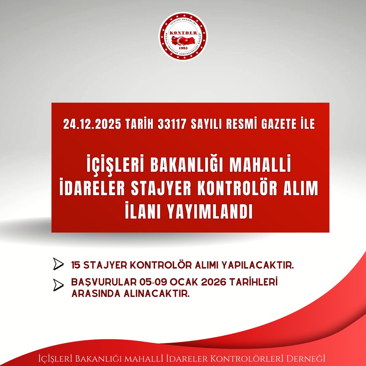 Mahalli İdareler Kontrolörleri Derneği tweet media