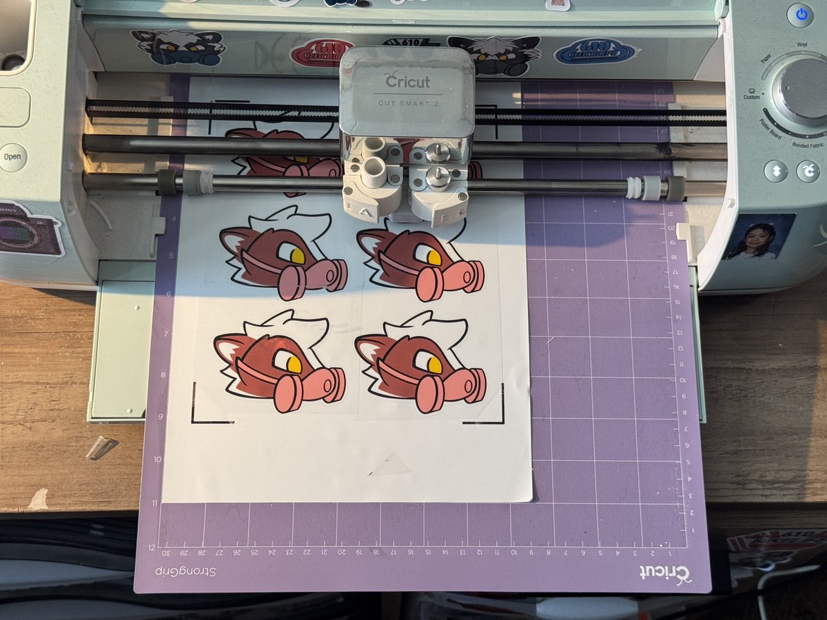 Sweeeeeeh's tweet image. Printer ran out of cyan