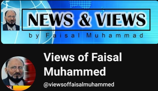 Good news : By the grace of *Almighty Allah* The best and most reliable analytical news channel "Views of Faisal Muhammad" is once again going on air from tomorrow, to guide Muslims, especially Pakistanis. Please Subscripe it as you can.
youtube.com/@viewsoffaisal…
<a href="/HasanRaza156046/">Hasan Raza</a>