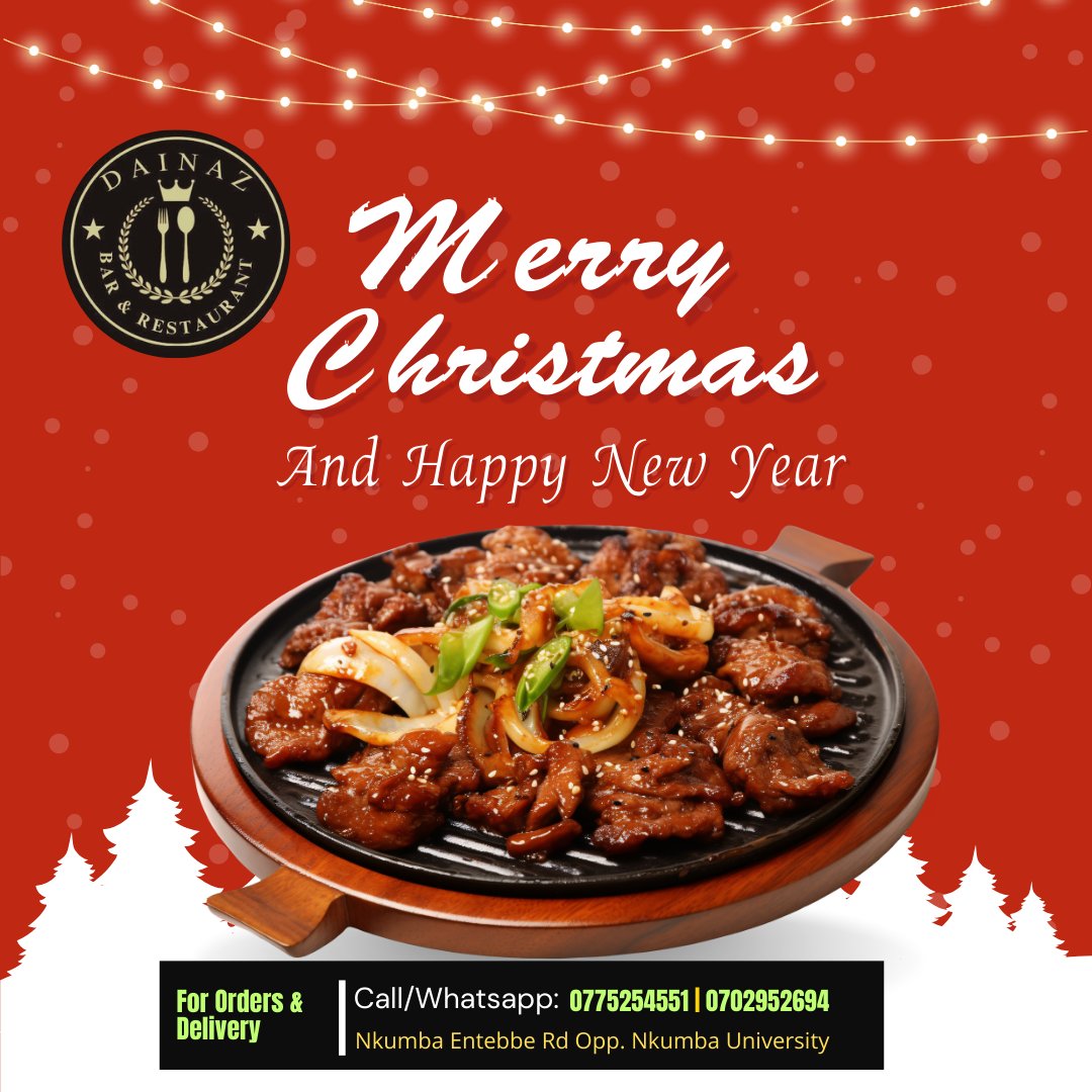 DainazBar's tweet photo. 🎄🍻 Merry Christmas from Dainaz Bar and Restaurant. Eat well, drink responsibly, and celebrate the season with us.

#MerryChristmas #CIRCRL_SwitchItUp #DainazBarAndRestaurant #FestiveVibes #falsissimo https://t.co/uWurpGG3TY