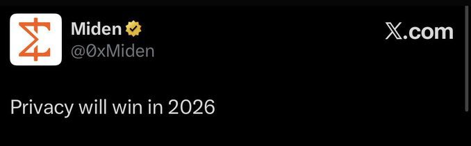 136Off's tweet image. Miden is where privacy gets built in, not bolted on

While other ZK rollups focus on scaling, Miden's whole architecture is ZK nativemeaning privacy is the default, not an afterthought. Client-side proving + local execution = your data never leaves your device. You get fully…