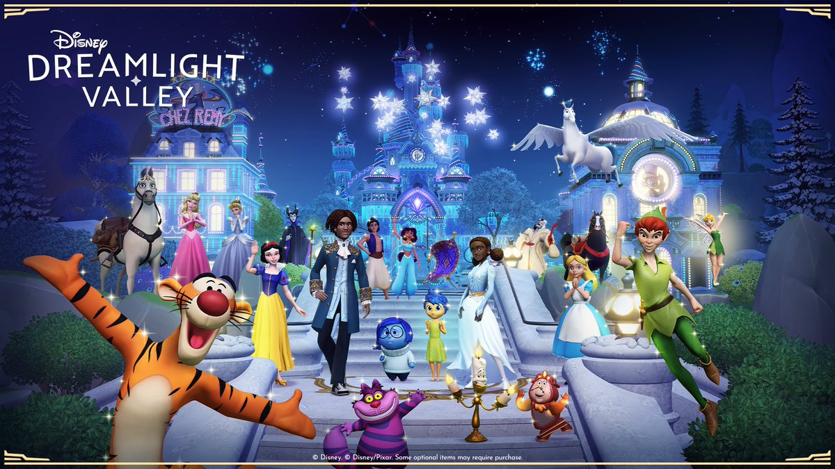 DisneyDLV's tweet image. Happy New Year Valley Villagers ✨

We're so excited for all the upcoming content this year and can't wait for you to experience it!

Don't forget to redeem code "HAPPYNEWYEAR2026" for an end of year gift!