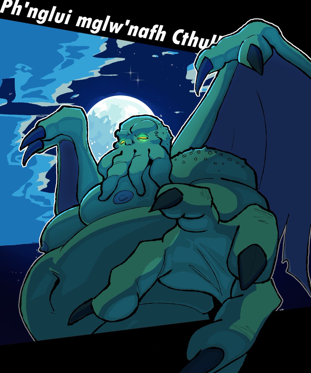 CronoLm's tweet image. Cthulhu yeah yeah
