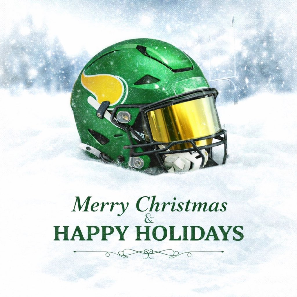 FBvikingstrong's tweet image. From our Viking family to yours …Merry Christmas &amp;amp; Happy Holidays! Enjoy spending time with family &amp;amp; friends. We are blessed!