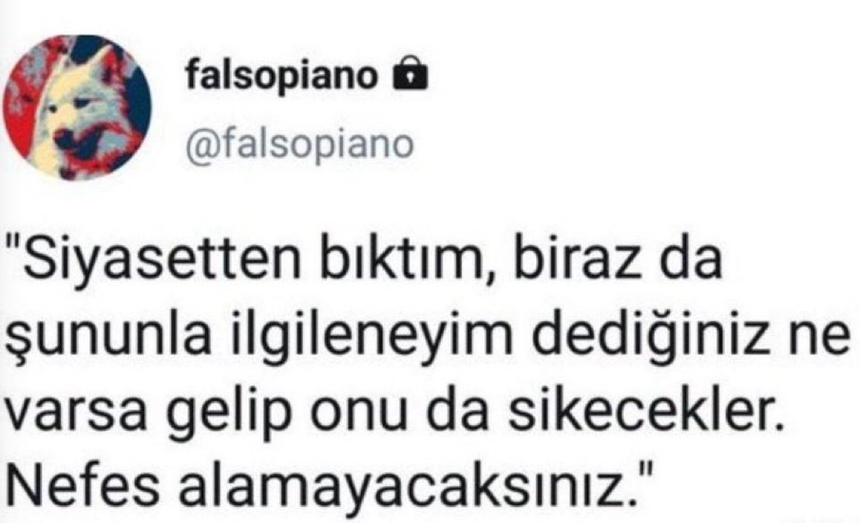 twitter tarihinin en doğru twiti falan