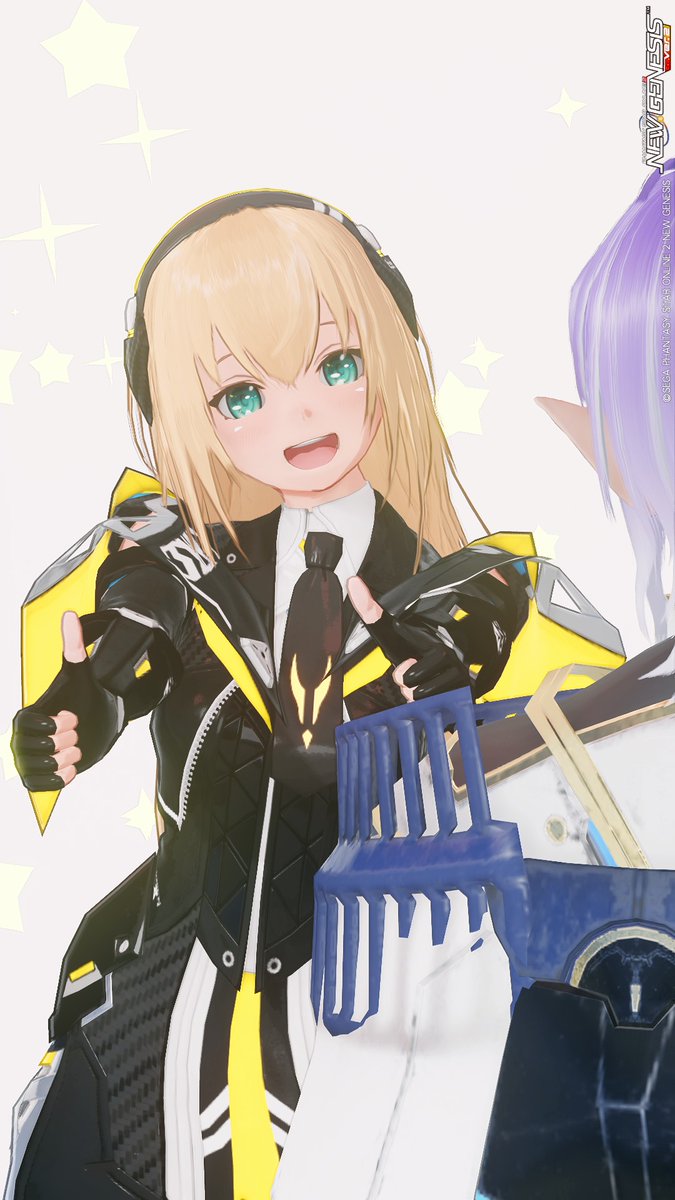 Morimori_mottui's tweet image. マノン「ストーリー新章のPVを観たわ… 信じてた！きっと貴方はいつかやる男だって✨」

クロ「くっ、こやつ… 今年一番の笑顔でロクでもない賞賛をしてきおって… (; ･`д･´) 」
#PSO2NGS #PSO2NGS_SS