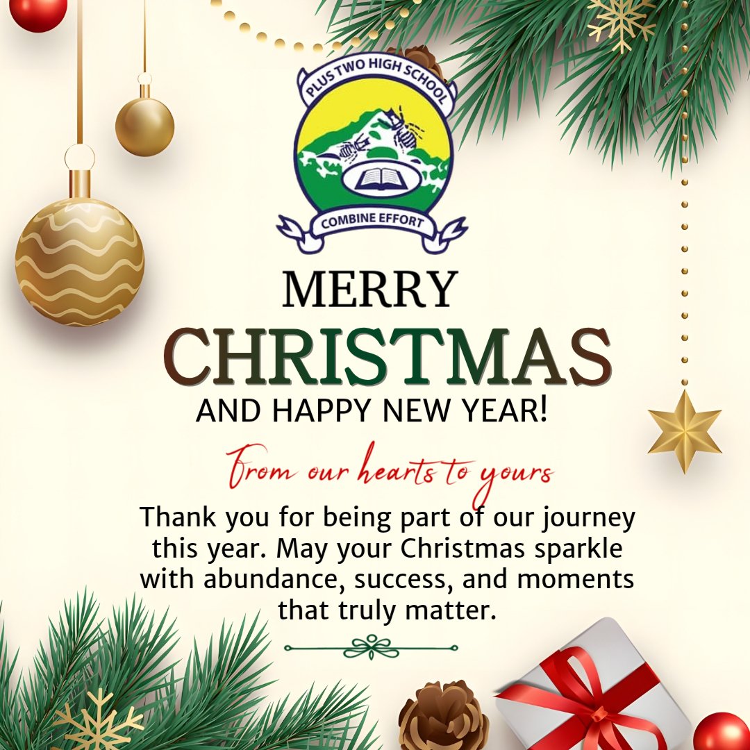 Plus Two High School tweet media