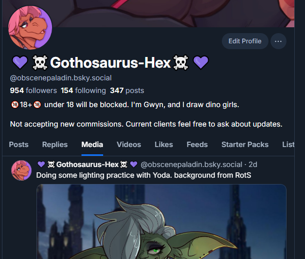 ObscenePaladin's tweet photo. Reminder that I post a bit more regularly at the other site and ill not upload any new work here until they remove that edit trash https://t.co/1CtgiBIfeA