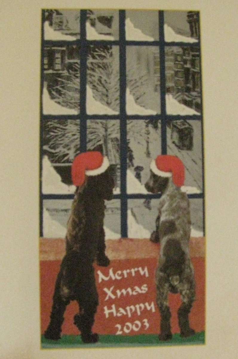 pointercross's tweet image. Sam and Sack 100 years ago 🙂😉