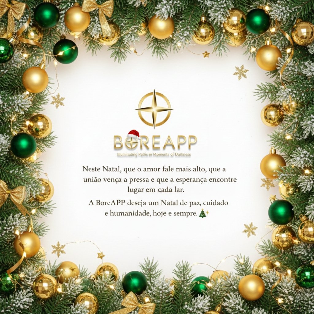 cmte_valadao's tweet photo. 🎄 O Natal nem sempre é leve para todos. A dor da perda não segue o calendário.
A BoreAPP nasce para estar presente nos momentos mais difíceis, reduzindo burocracias e oferecendo cuidado, respeito e humanidade.
Que este Natal seja humano. https://t.co/PAju4IApcr